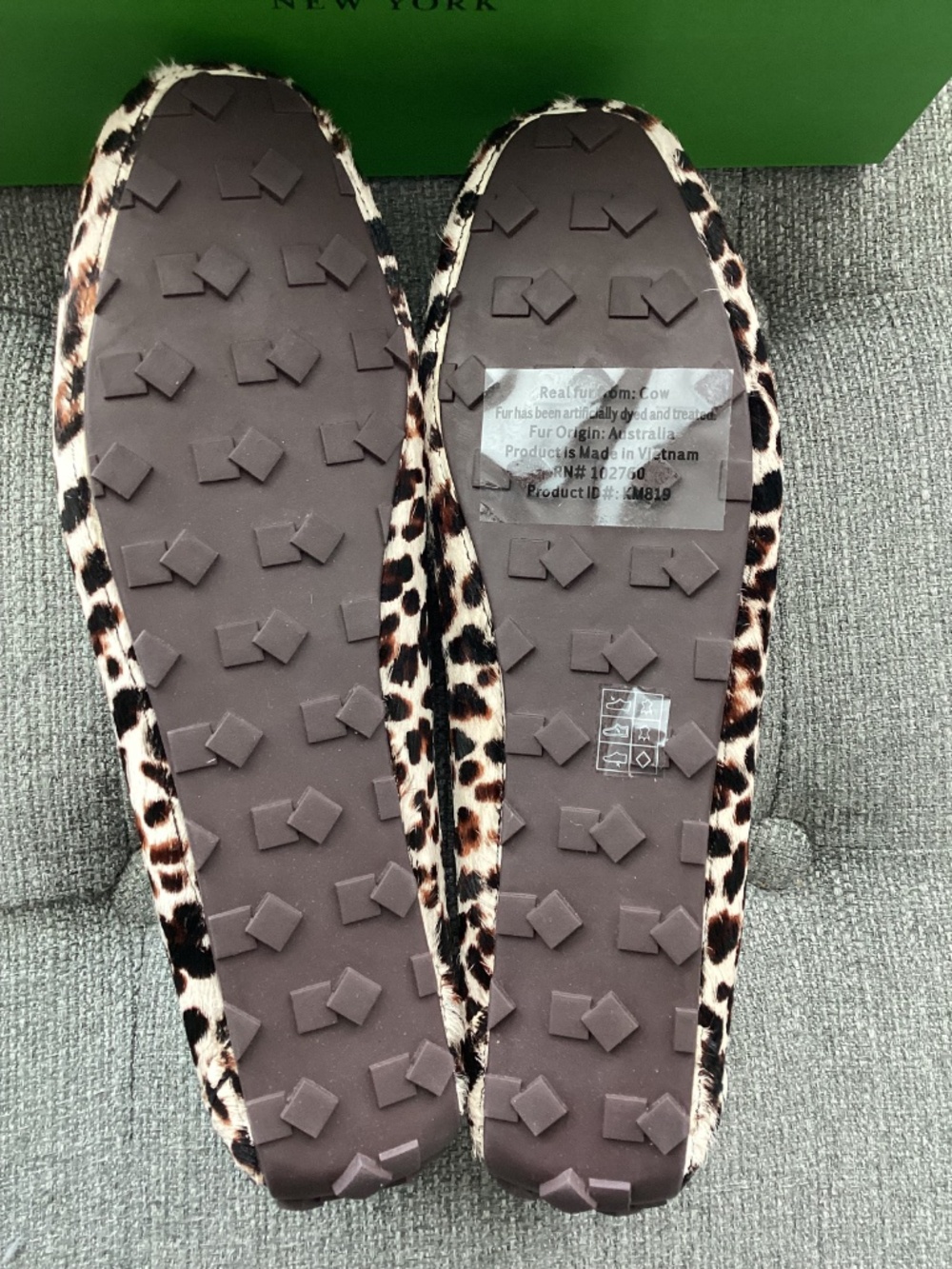 kate spade new york Women's Flower Stud Round Toe Moccasin Loafers, size 6.5 - Picture 12 of 12
